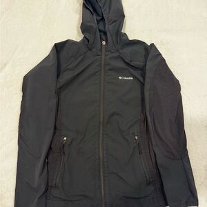 Columbia Black Windbreaker Jacket